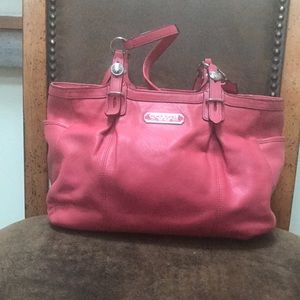 Coach Purse ~ Coral